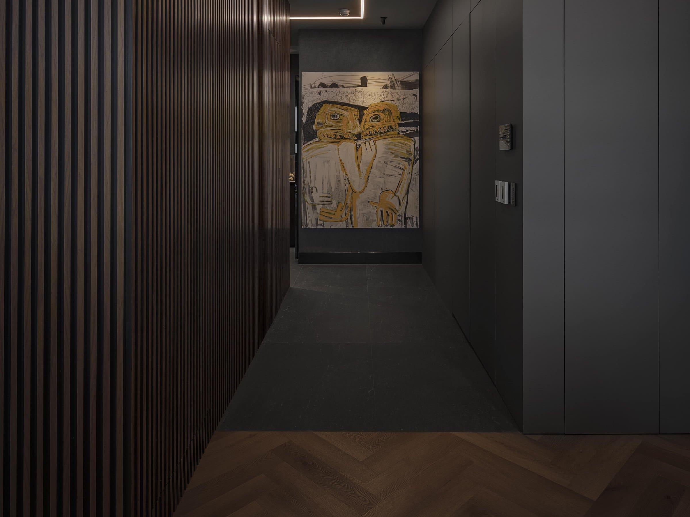 Mueble de madera a medida fabricado en el taller de HECASA en Puebla
